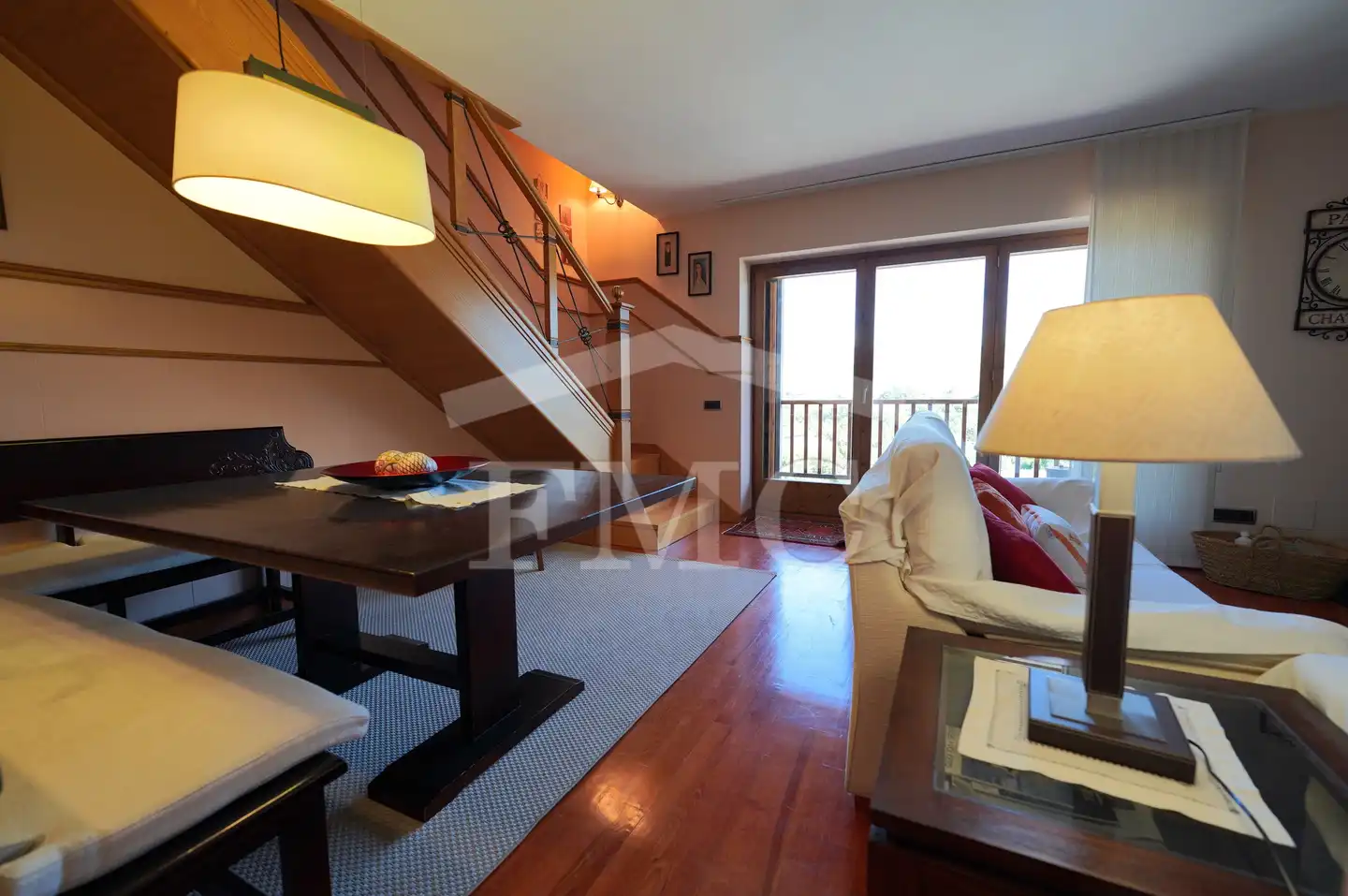 Sala d'estar de Pis en venda en Bolvir amb Calefacció, Parquet i Terrassa