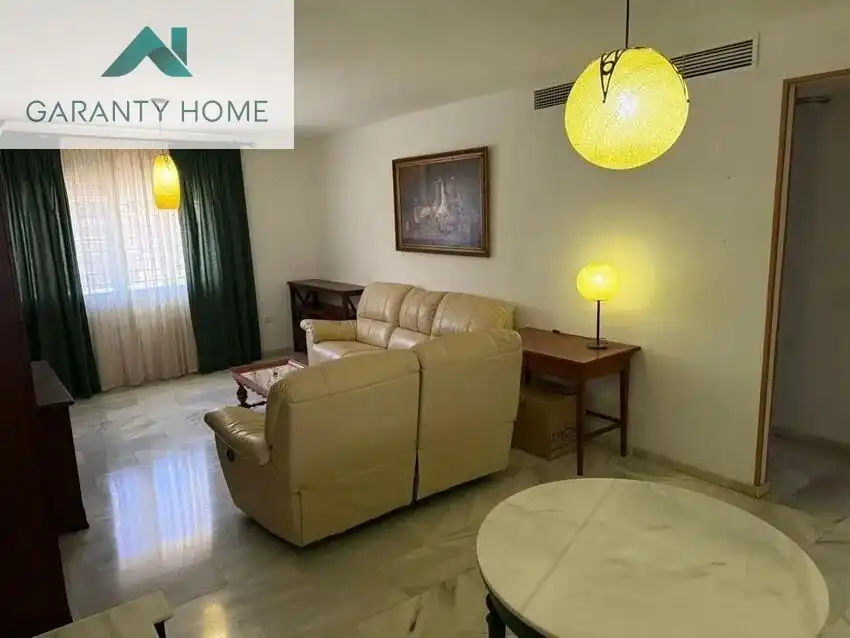Living room of Flat for sale in Málaga  with Air Conditioner, Storage room and Furnished