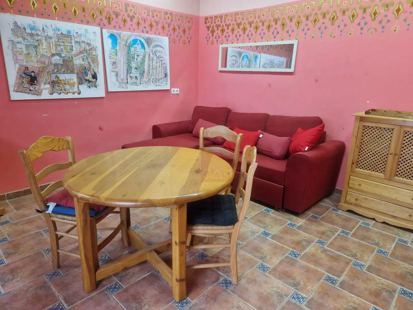 Wohnzimmer von Haus oder Chalet zum Verkauf in Granada mit Heizung, Terrasse und Möbliert