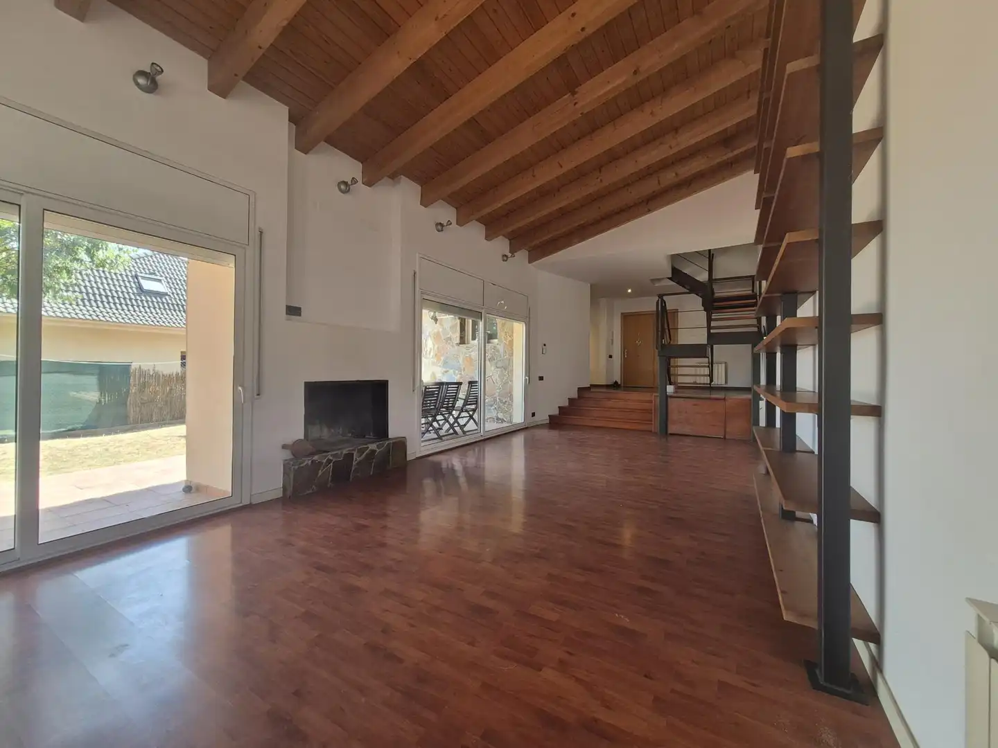 Sala de estar de Casa o chalet en venta en Sant Vicenç de Castellet con Calefacción, Terraza y Piscina
