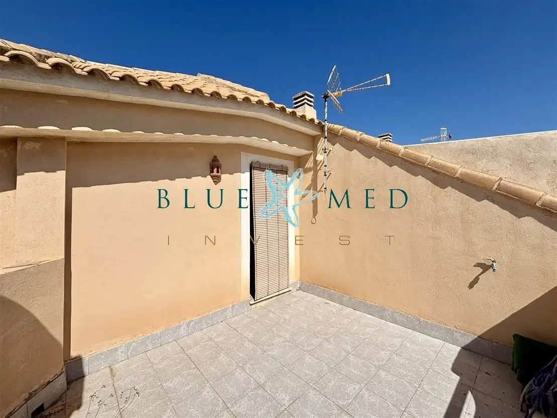 Exterior view of Duplexes for sale in Mazarrón  with Air Conditioner, Heating and Private garden