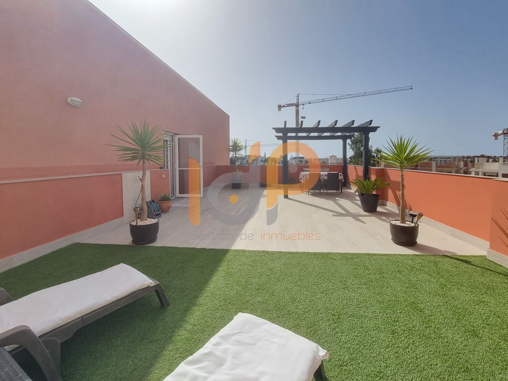 Terrassa de Apartament en venda en Vera amb Terrassa, Traster i Piscina comunitària