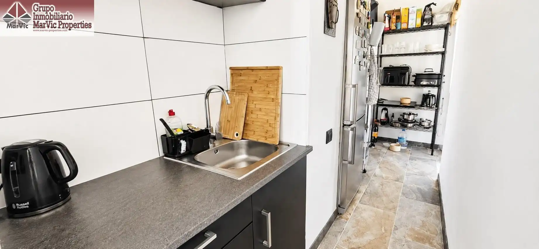 Kitchen of Study for sale in Benidorm  with Terrace, Furnished and Community pool