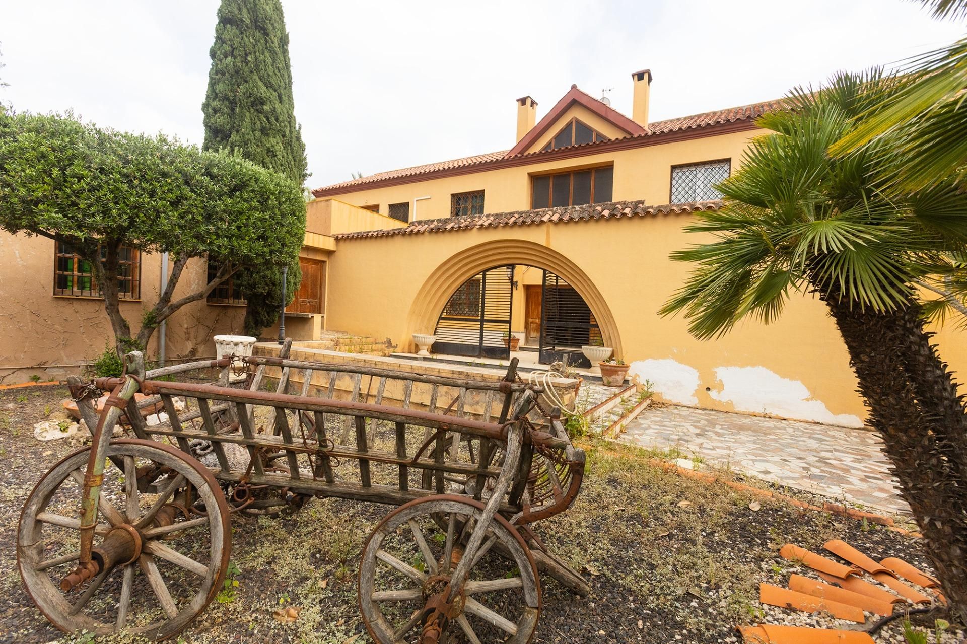 Vista exterior de Casa o xalet en venda en  Murcia Capital amb Calefacció, Jardí privat i Terrassa
