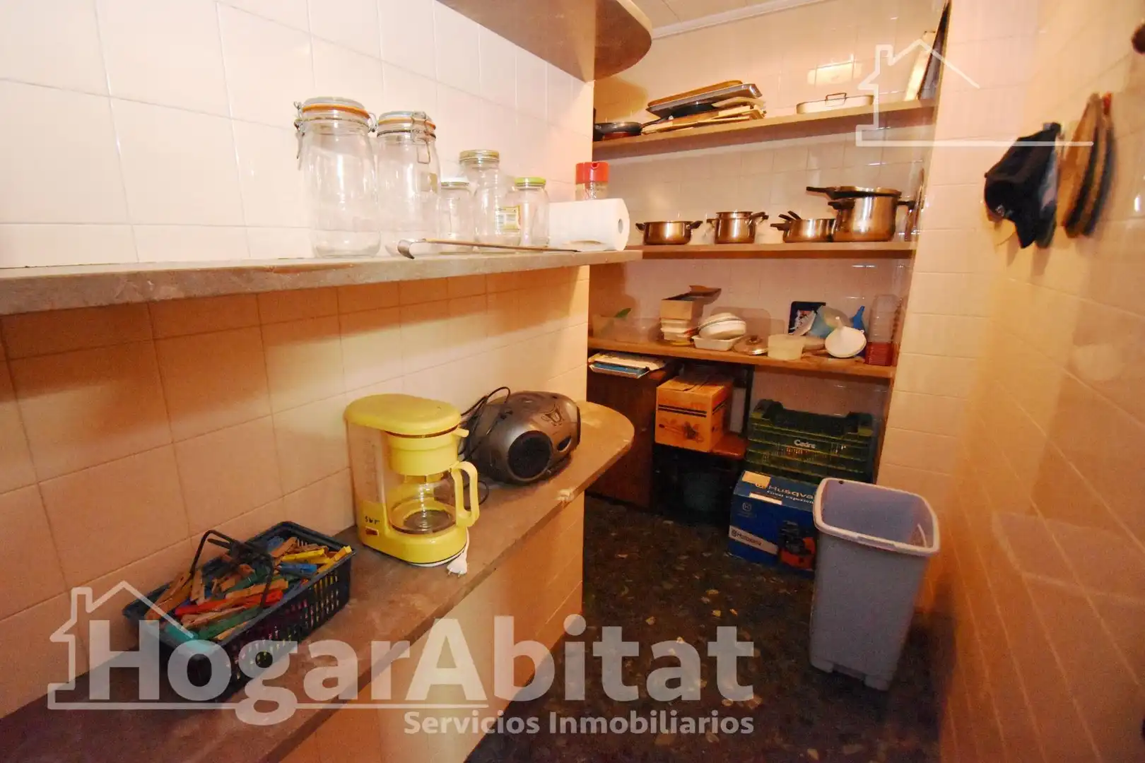 Küche von Wohnung zum Verkauf in Vila-real mit Terrasse, Möbliert und Balkon