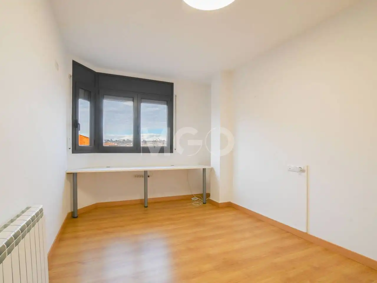 Schlafzimmer von Wohnung zum Verkauf in Manlleu mit Heizung, Parkett und Terrasse