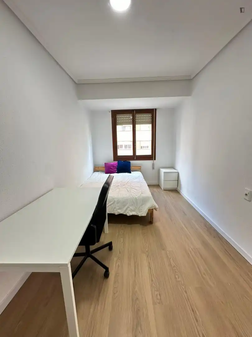 Bedroom of Apartments for share in Castellón de la Plana / Castelló de la Plana  with Furnished, Oven and Washing machine