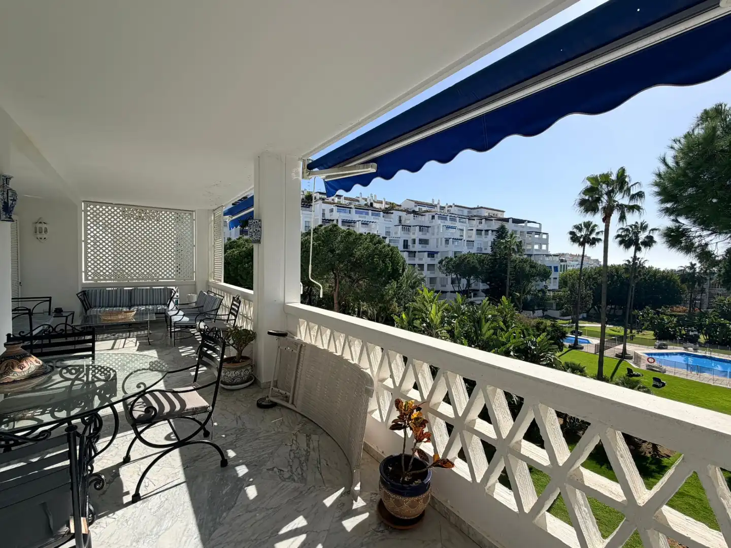 Terrace of Flat for rent in Marbella  with Air Conditioner, Terrace and Storage room