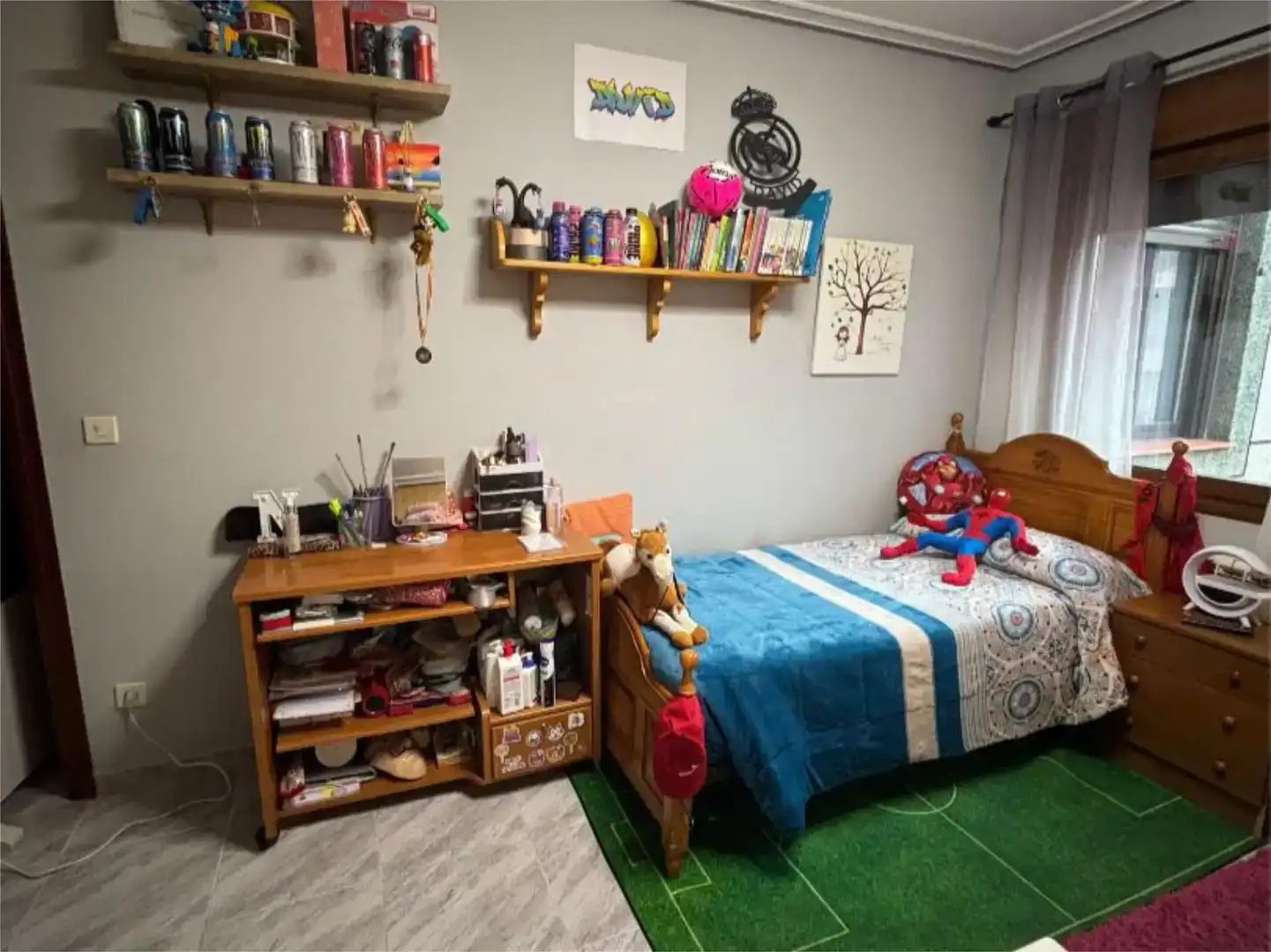 Dormitori de Pis en venda en Riópar amb Aire condicionat, Parquet i Moblat