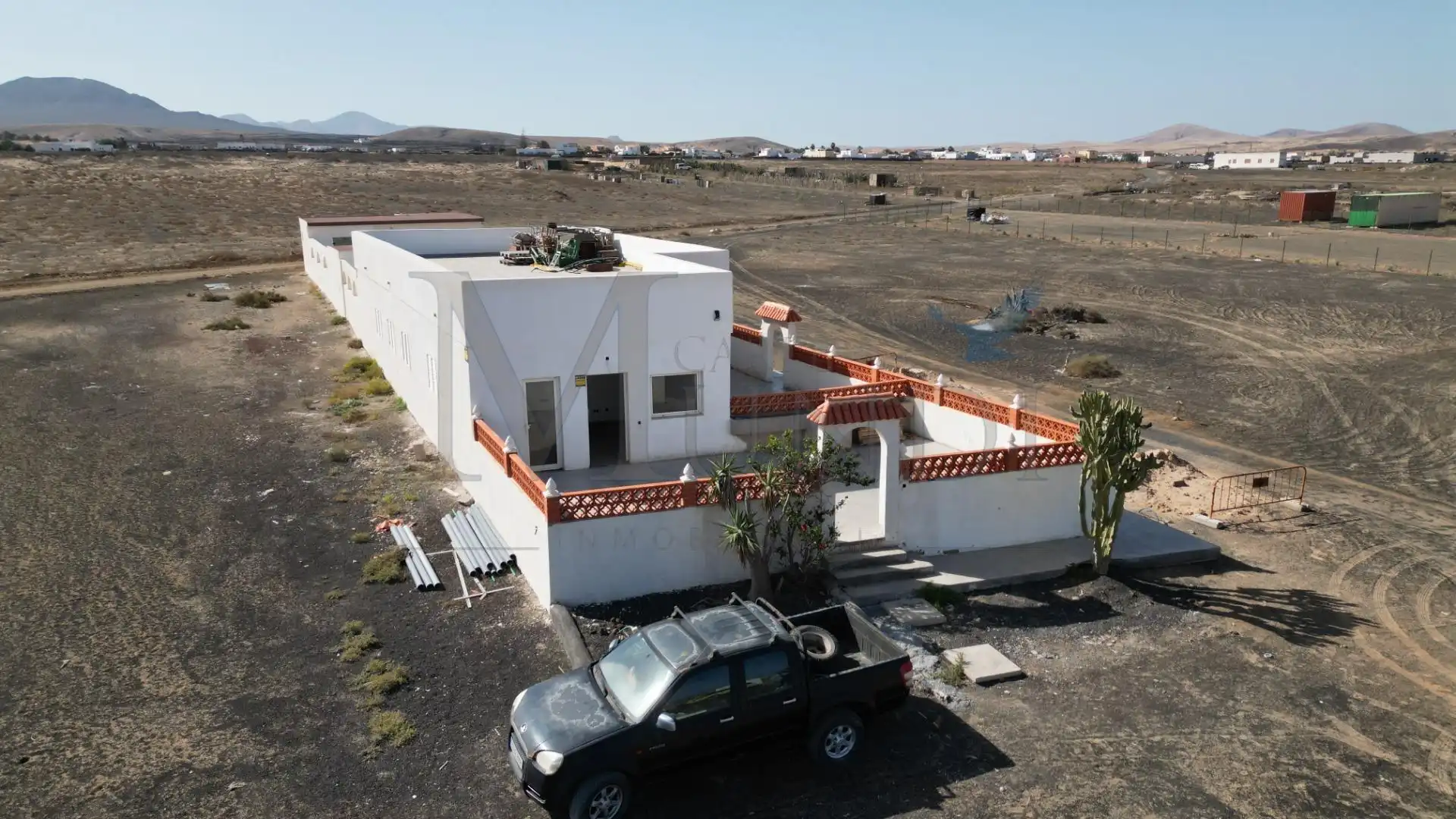 Exterior view of Houses for sale in La Oliva  with Private garden and Terrace