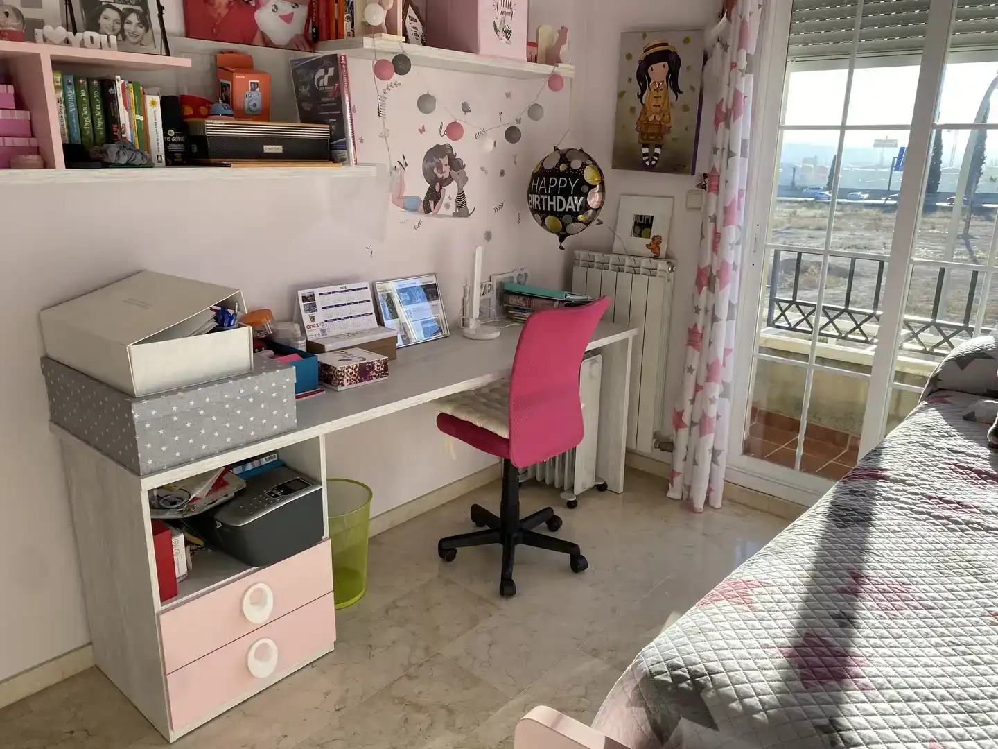 Dormitori de Casa adosada en venda en Peligros amb Aire condicionat i Balcó