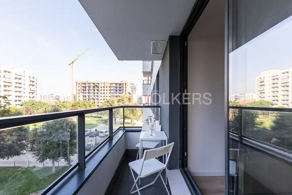 Balcony of Flat for rent in Valencia  with Air Conditioner, Heating and Parquet flooring