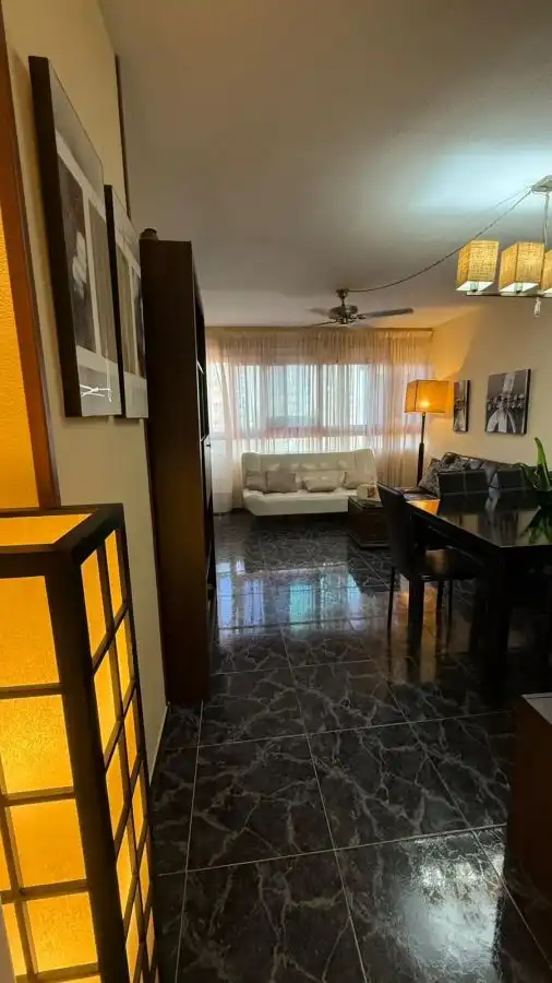 Wohnzimmer von Wohnungen zum Verkauf in Benidorm mit Privatgarten, Möbliert und Gemeinschaftspool