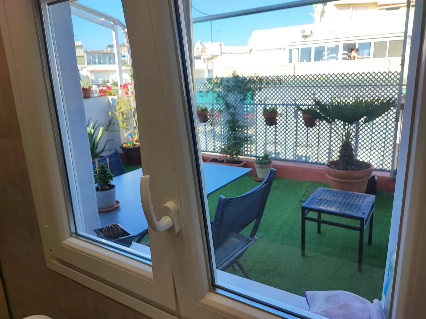 Terrasse von Dachboden zum Verkauf in Tarragona mit Klimaanlage, Heizung und Parkett