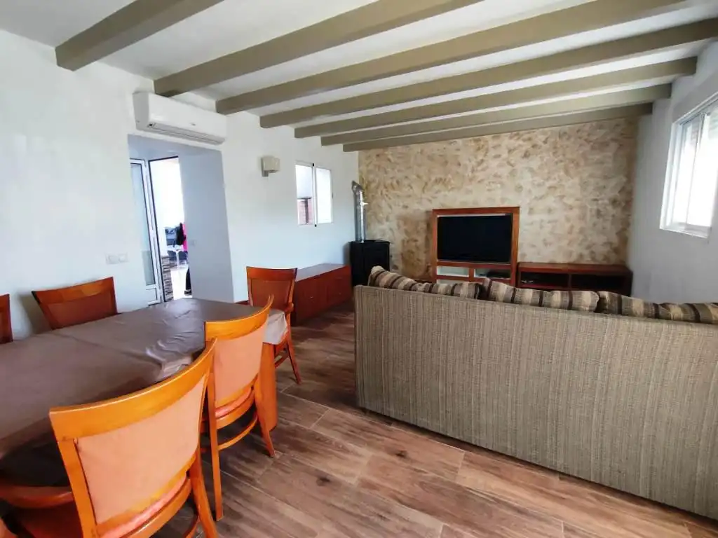 Living room of Houses for sale in Binéfar  with Air Conditioner, Heating and Parquet flooring