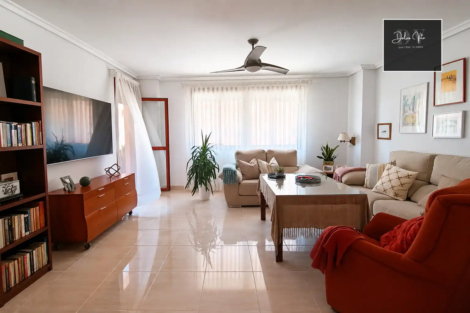 Living room of Flat for sale in Málaga  with Air Conditioner, Heating and Terrace