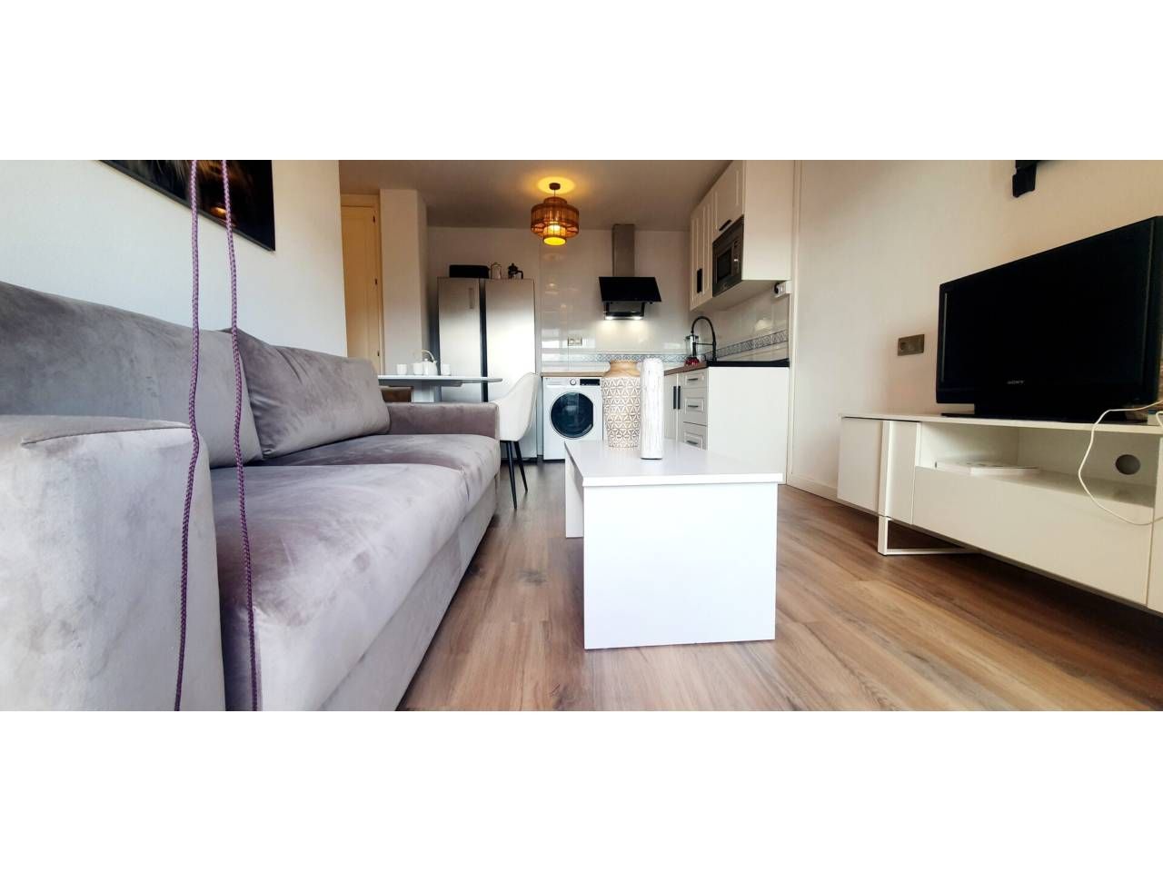 Living room of Study to rent in Vícar  with Heating, Terrace and Furnished