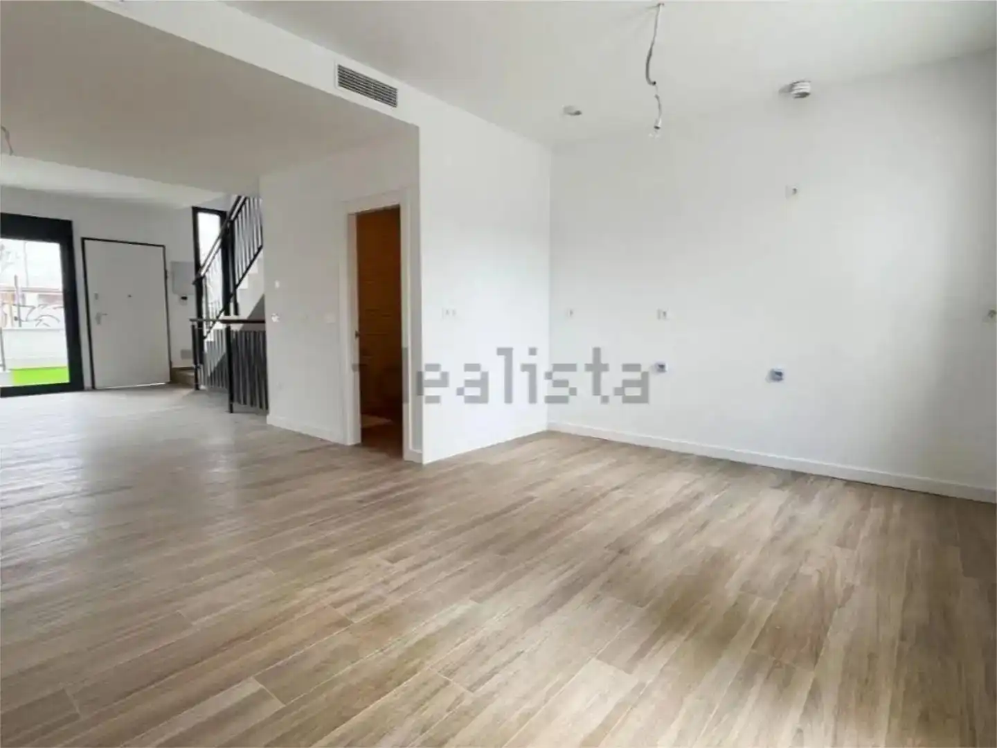 Sala d'estar de Dúplex en venda en Murcia amb Aire condicionat, Jardí privat i Parquet