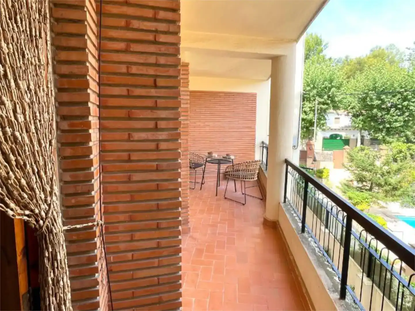 Terrasse von Wohnung zur Miete in Náquera mit Möbliert