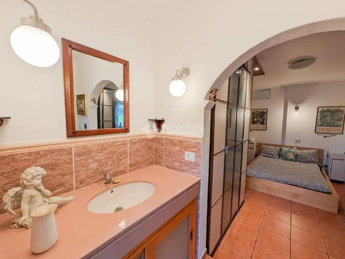 Baño de Casa o chalet en venta en Valsequillo de Gran Canaria con Aire acondicionado y Parquet