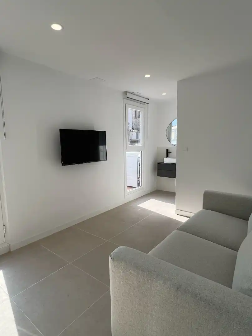 Sala d'estar de Edifici en venda en La Ràpita amb Alarma