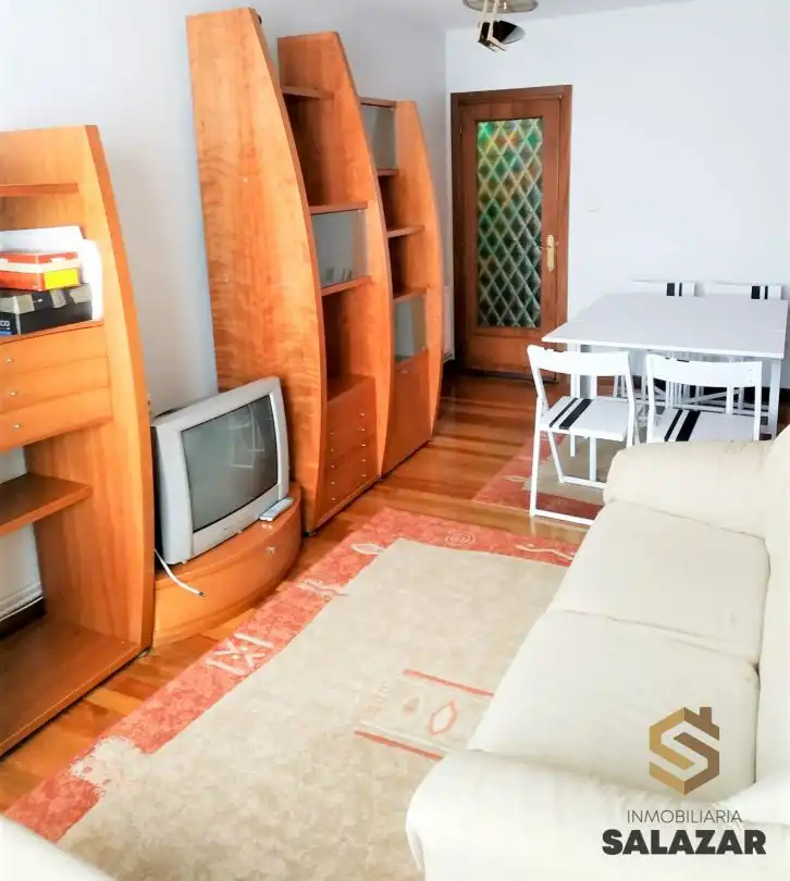 Sala de estar de Piso de alquiler en Bilbao  con Calefacción, Terraza y Balcón