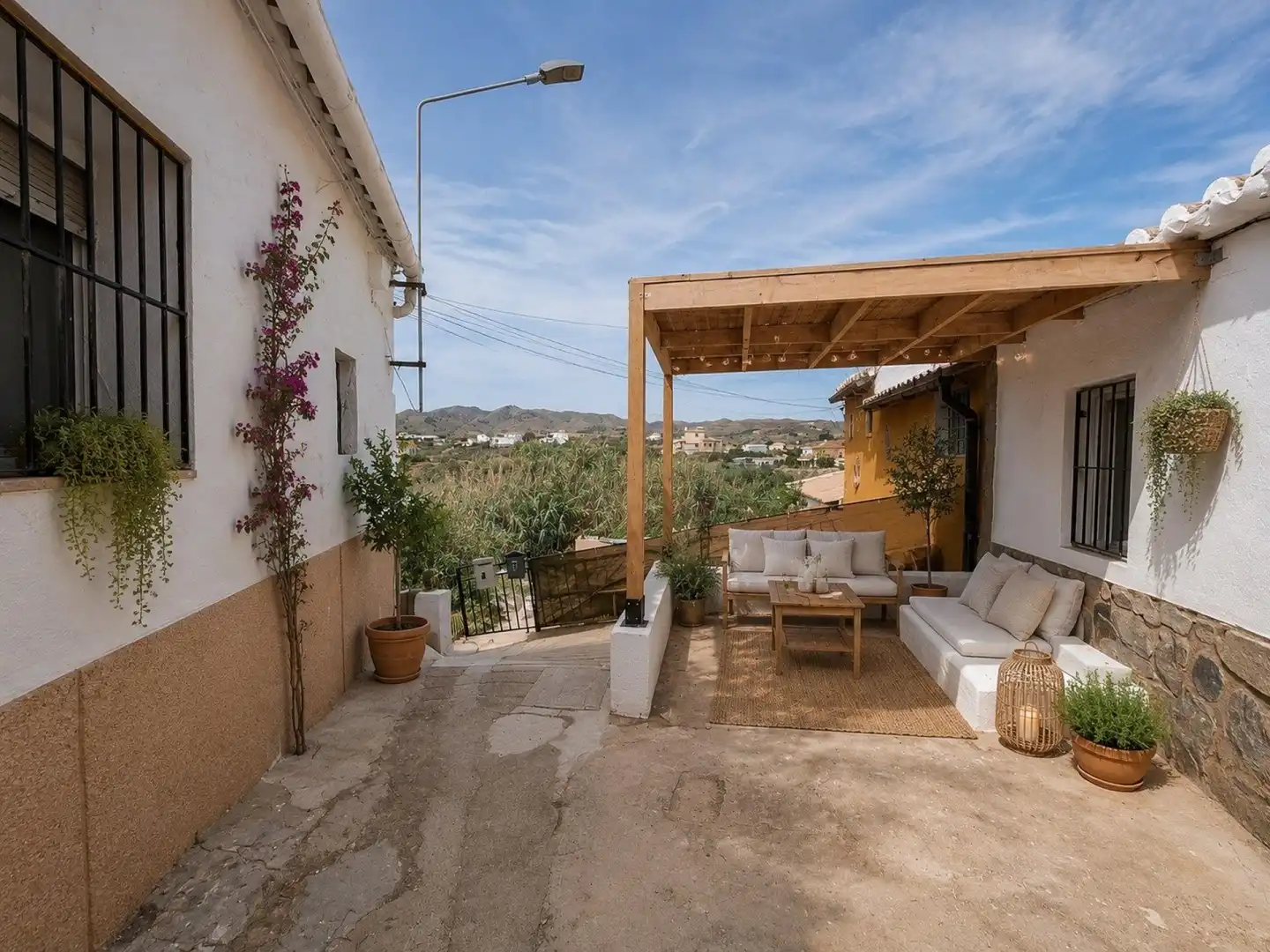 Terrace of Country homes for sale in Antas  with Heating, Terrace and Swimming Pool