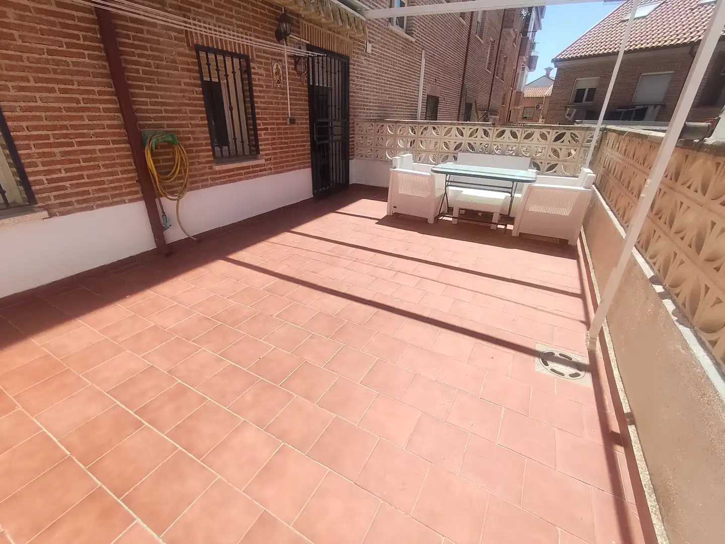 Terrace of Flat for rent in Valmojado  with Air Conditioner, Heating and Private garden