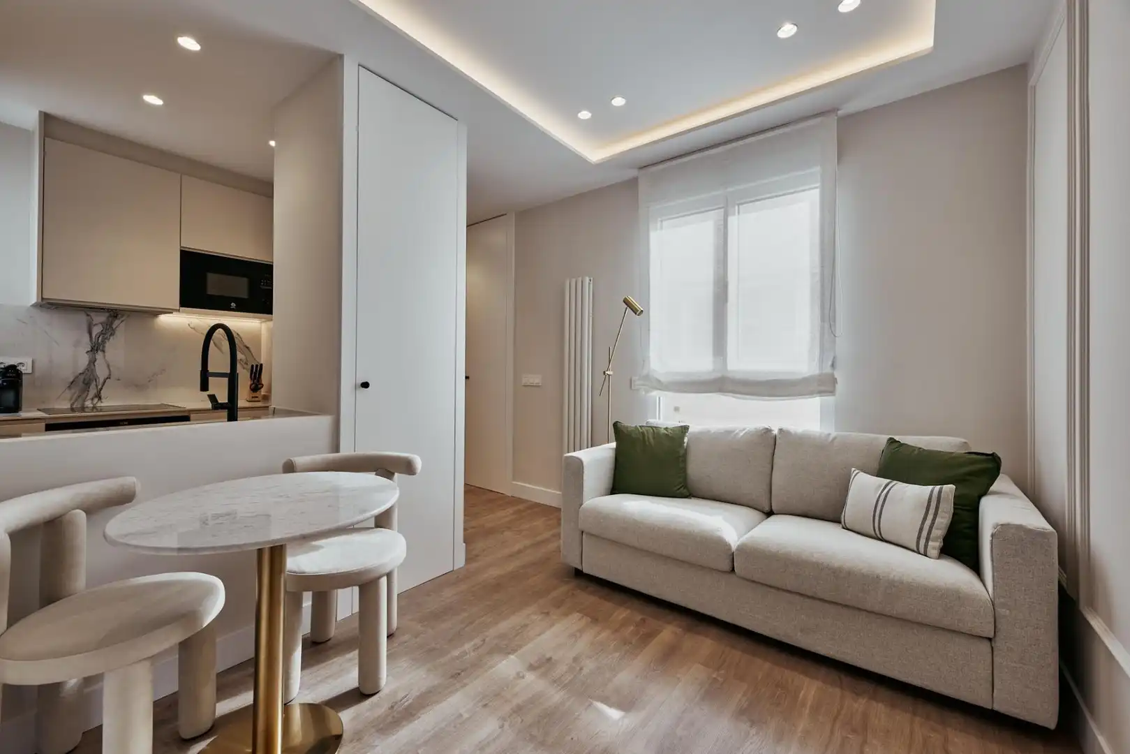 Sala de estar de Piso en venta en Madrid con Aire acondicionado, Calefacción y Amueblado