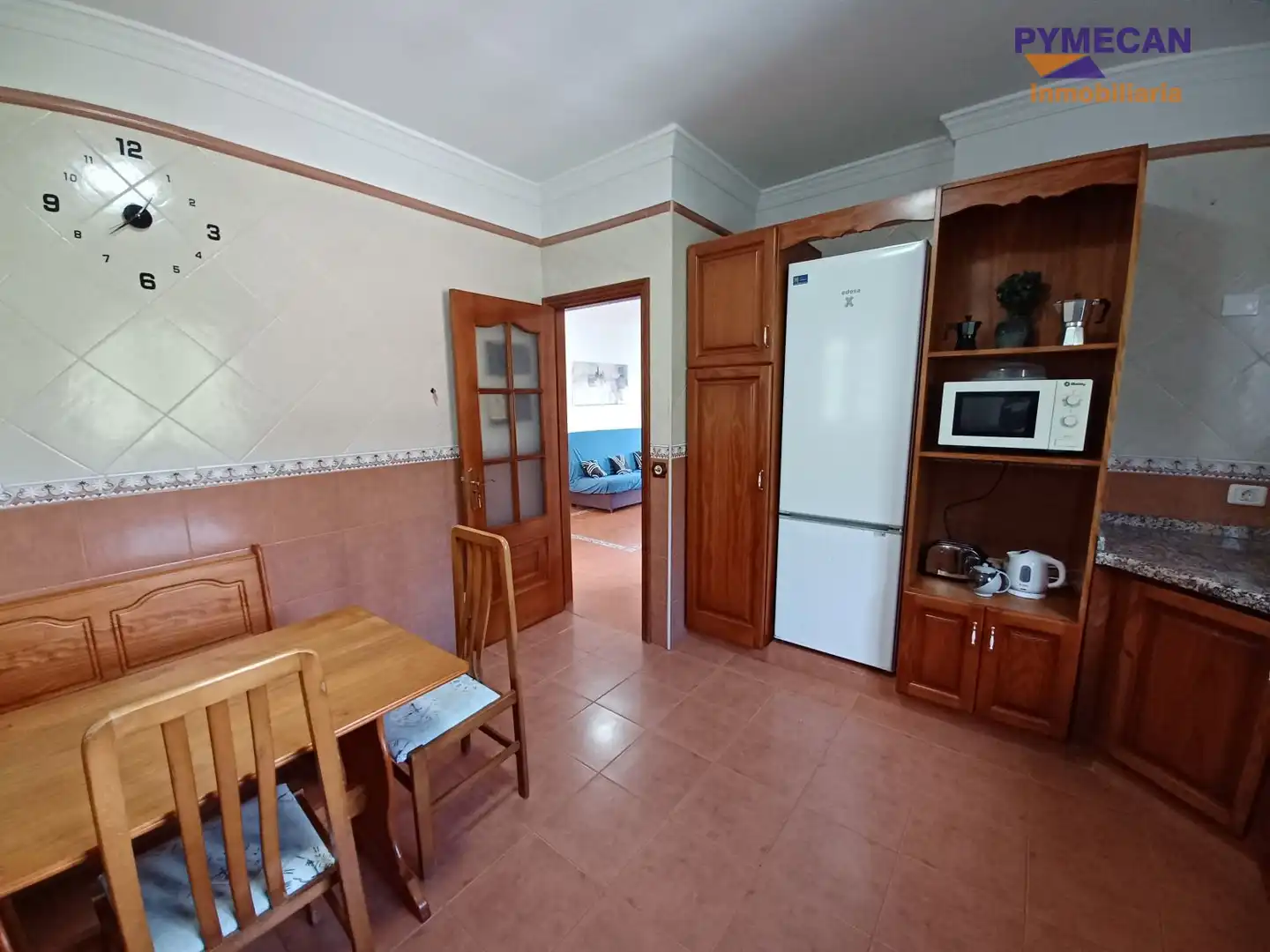 Cuina de Apartament de lloguer en Tegueste amb Balcó