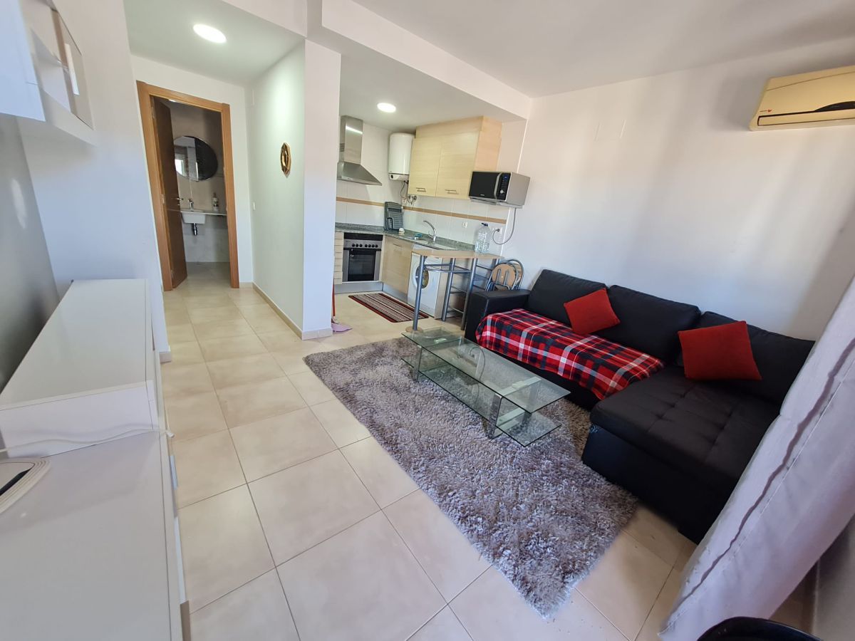 Sala d'estar de Apartament en venda en Oropesa del Mar / Orpesa amb Aire condicionat i Terrassa