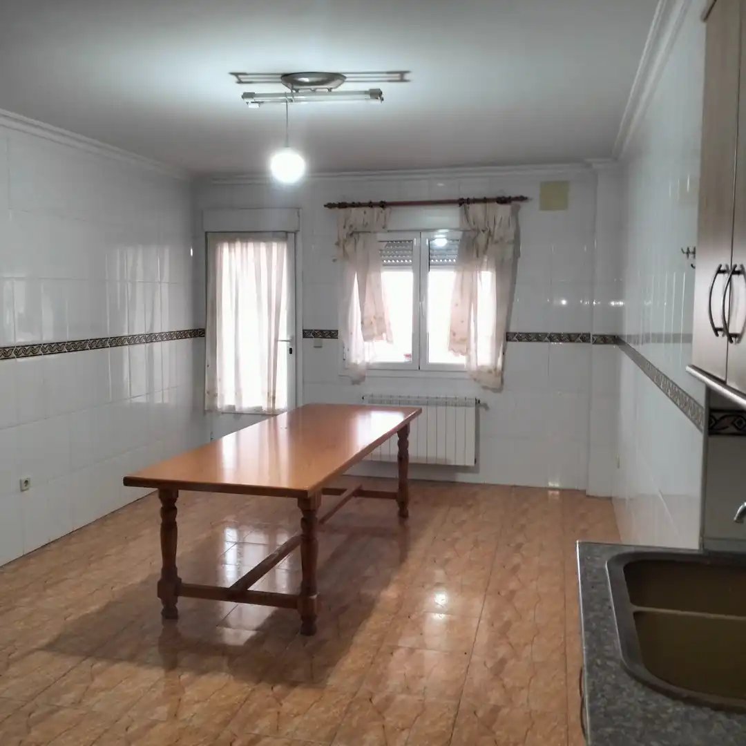 Kitchen of Flat for rent in Munera  with Heating, Terrace and Furnished