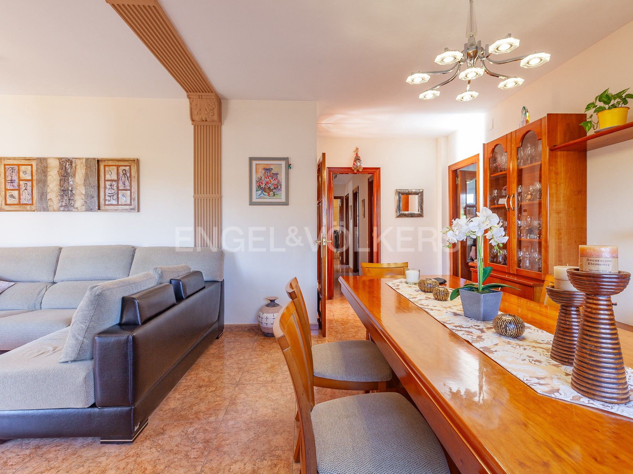 Living room of House or chalet for sale in Polinyà  with Air Conditioner, Heating and Private garden