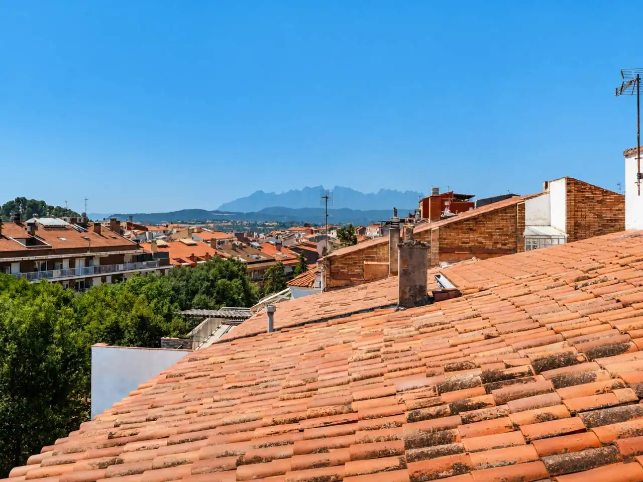 Außenansicht von Wohnung zum Verkauf in Manresa mit Klimaanlage, Heizung und Terrasse