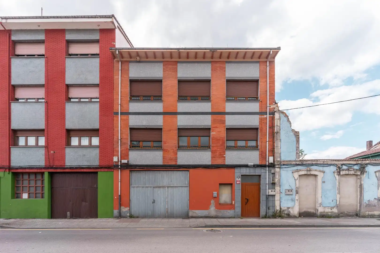 Exterior view of Flat for sale in Langreo  with Heating and Terrace