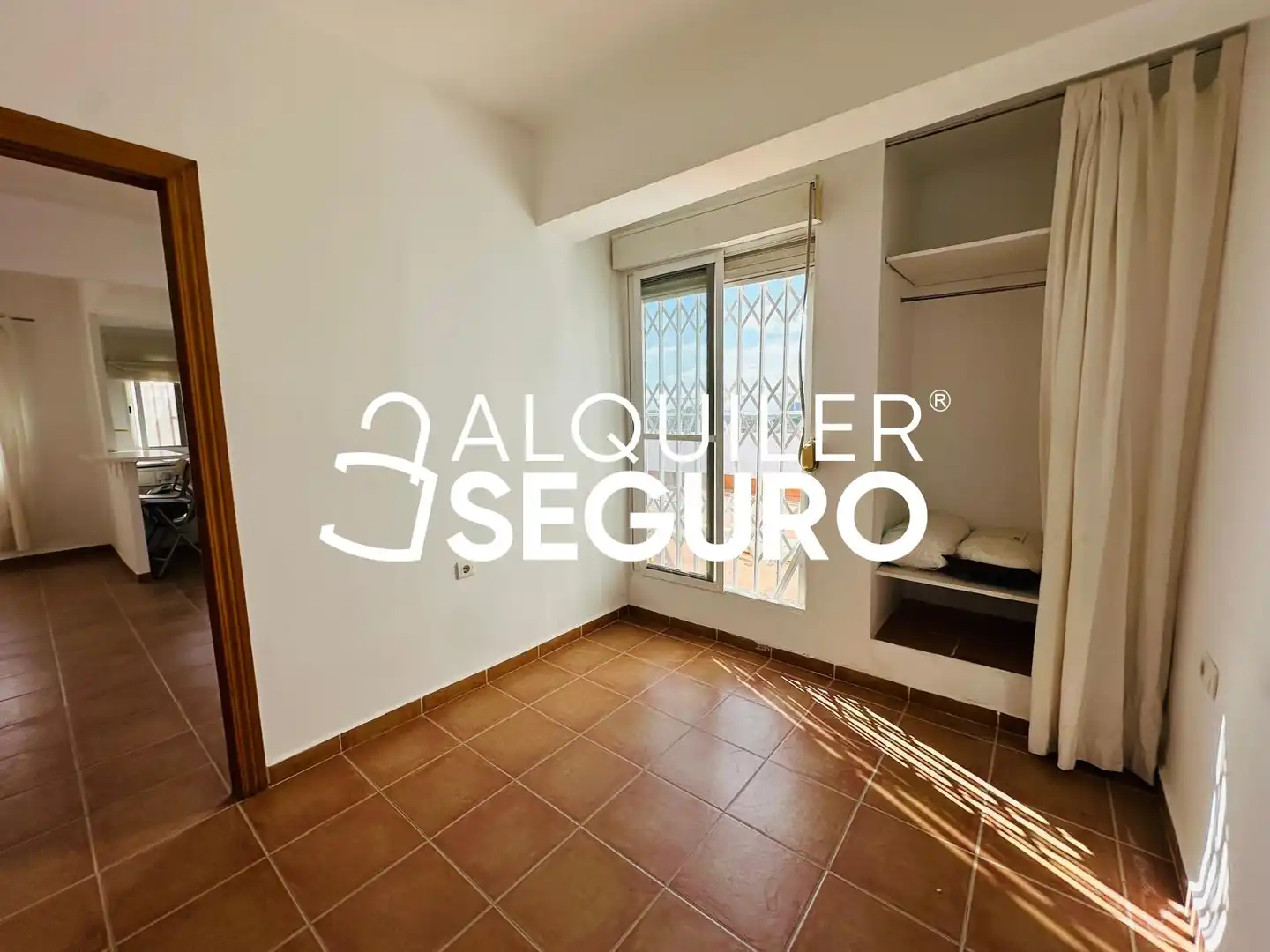 Bedroom of Flat for rent in Valencia  with Air Conditioner
