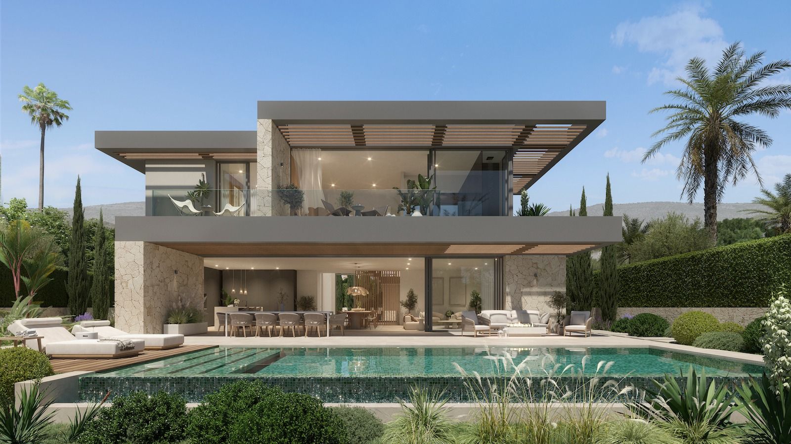 Vista exterior de Casa o xalet en venda en Marbella