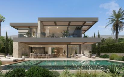 Exterior view of House or chalet for sale in Marbella