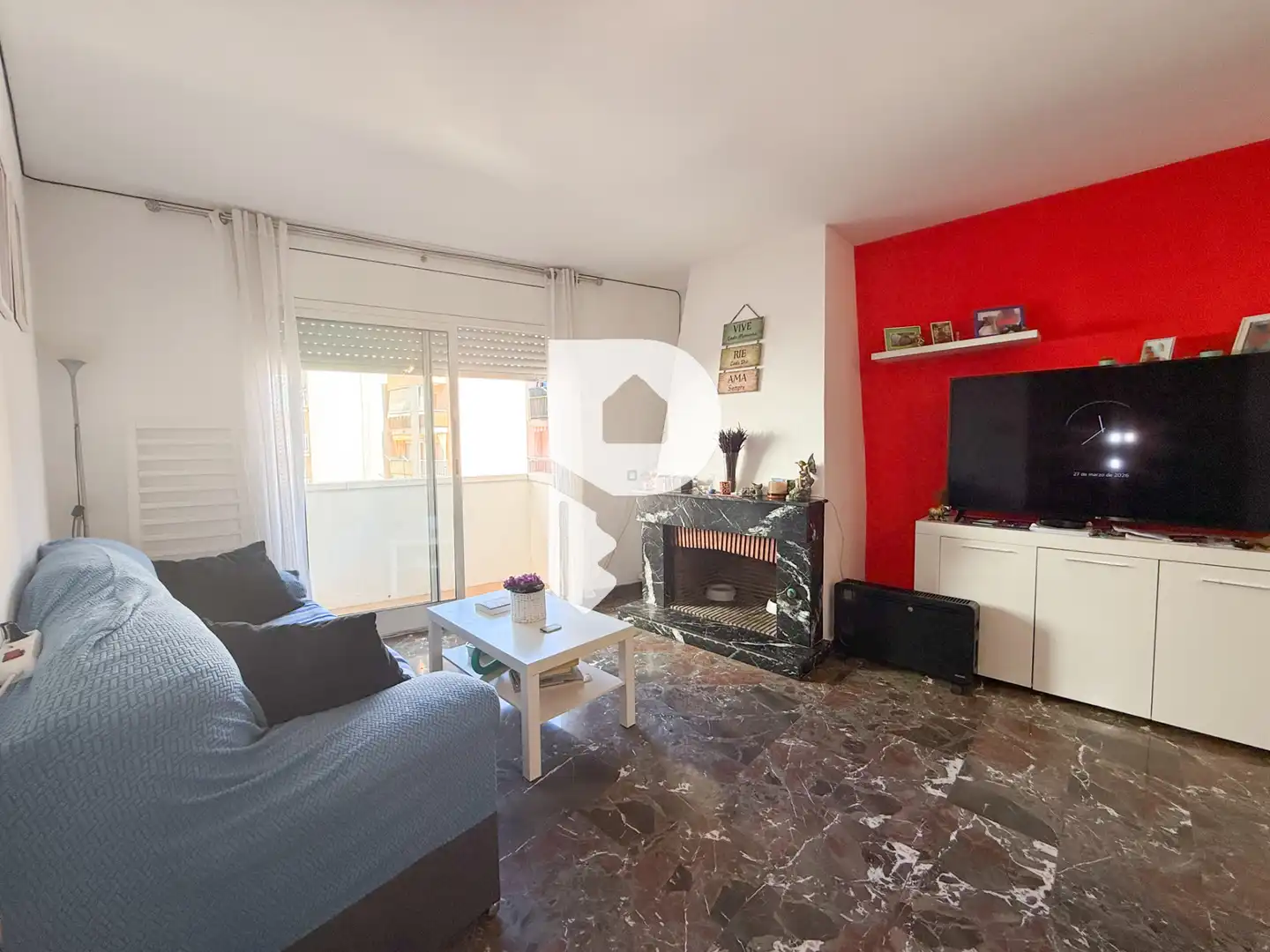 Wohnzimmer von Wohnung zum Verkauf in Sant Vicenç Dels Horts mit Heizung, Abstellraum und Fernseher