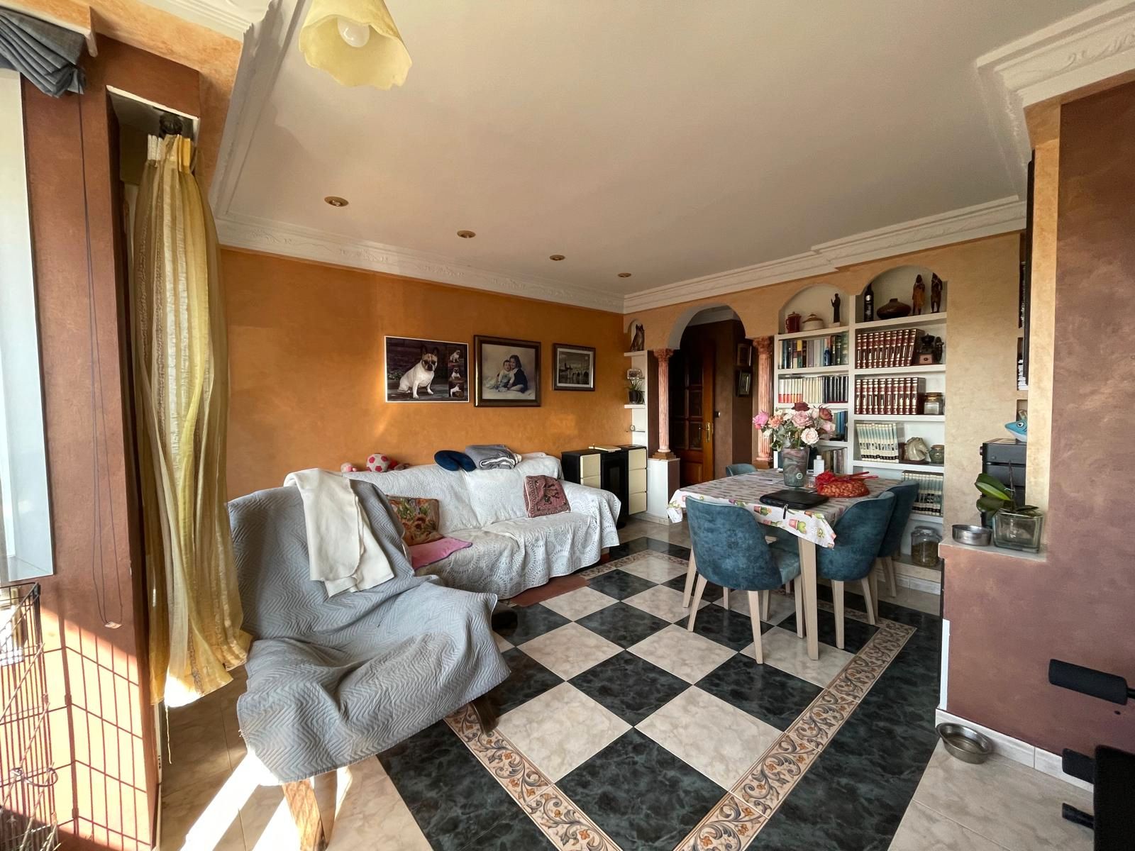 Living room of Flat for sale in Monzón de Campos  with Heating and Storage room