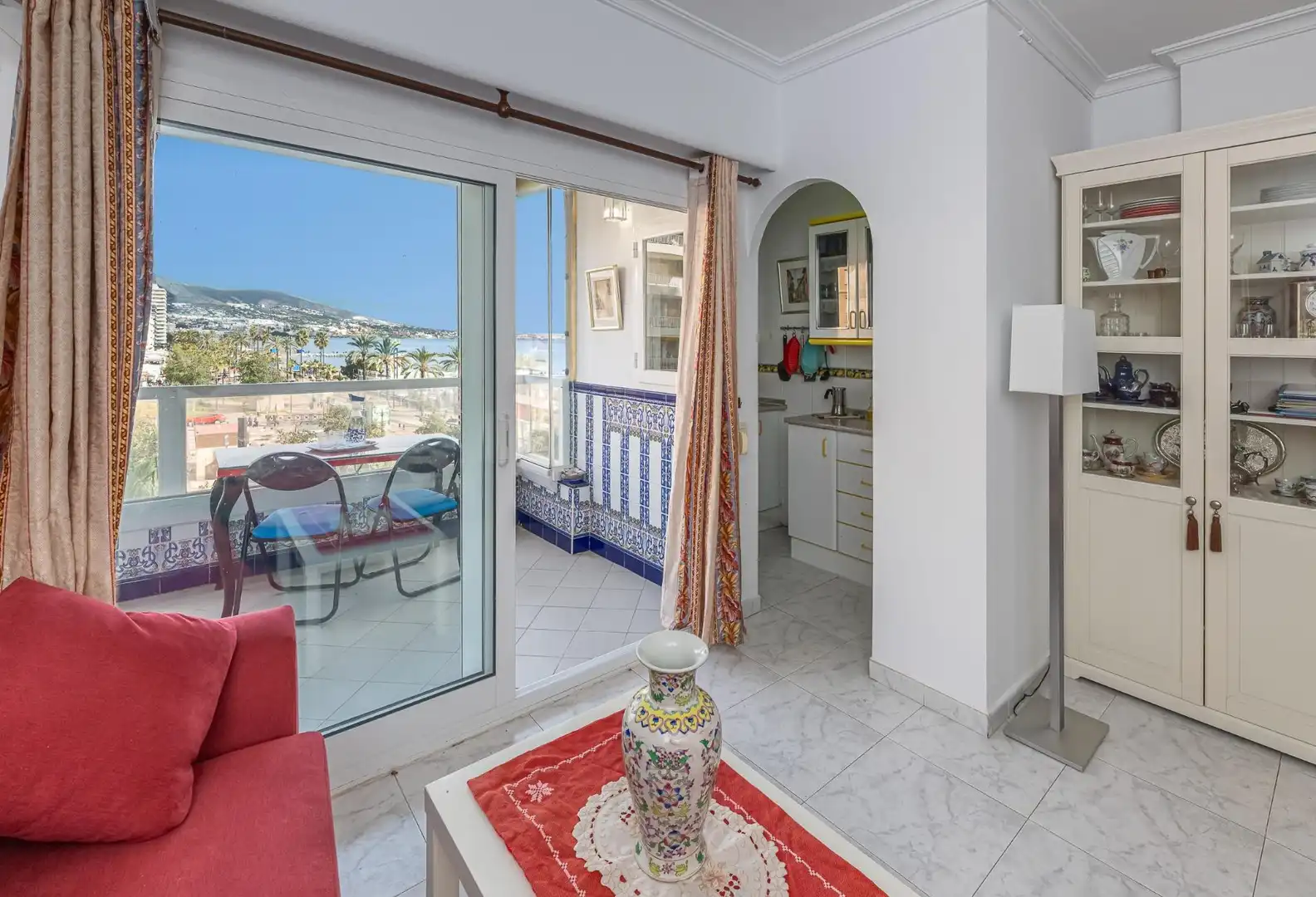 Terrassa de Apartament en venda en Fuengirola amb Aire condicionat, Calefacció i Jardí privat