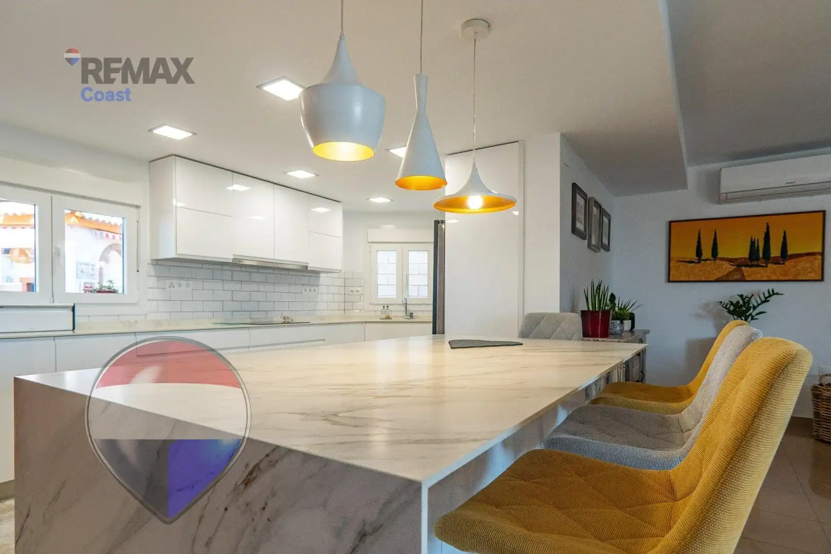 Cocina de Casa o chalet en venta en Rincón de la Victoria con Aire acondicionado, Calefacción y Jardín privado