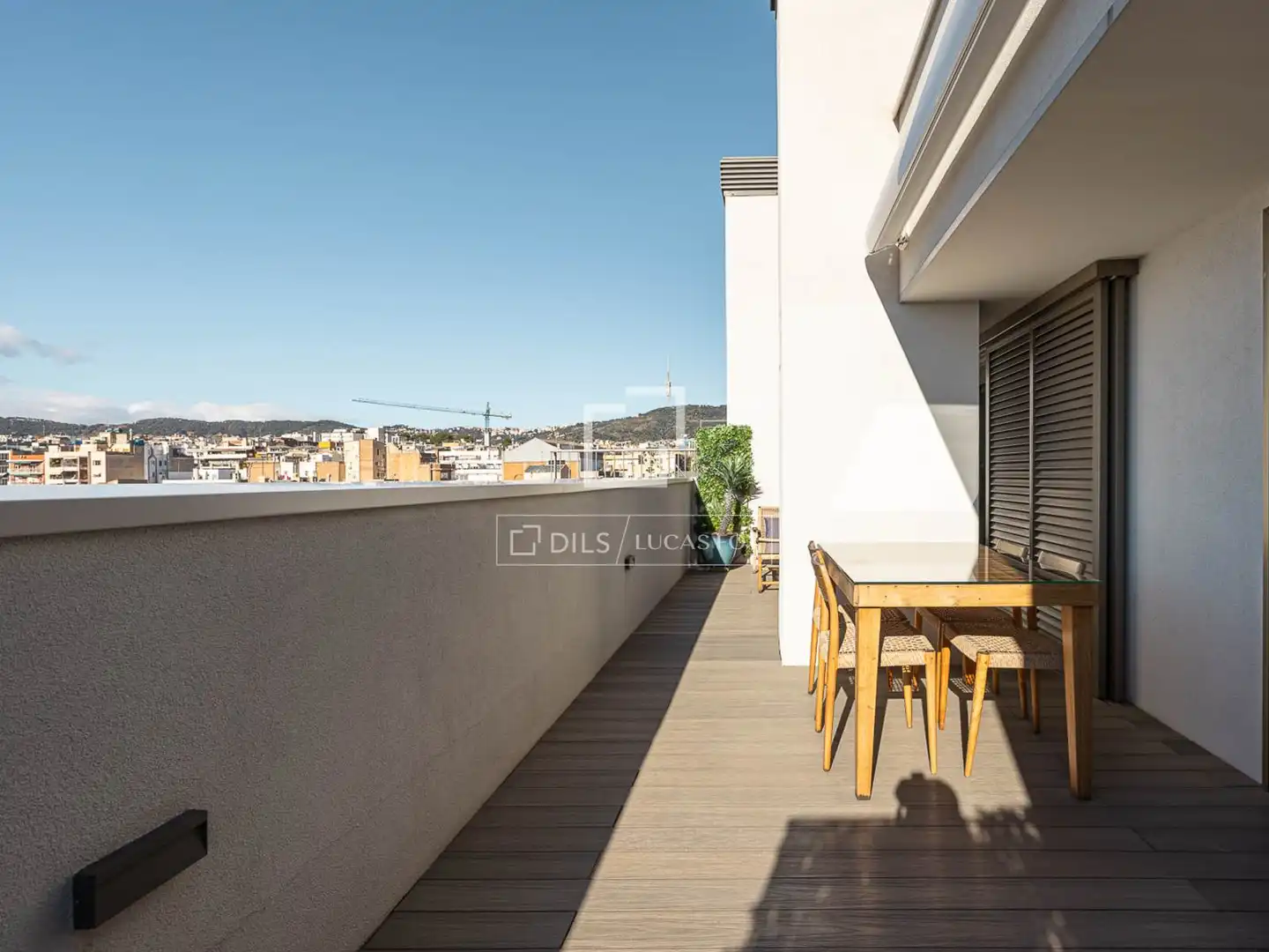 Terrasse von Dachboden zum Verkauf in Barcelona mit Klimaanlage, Heizung und Terrasse