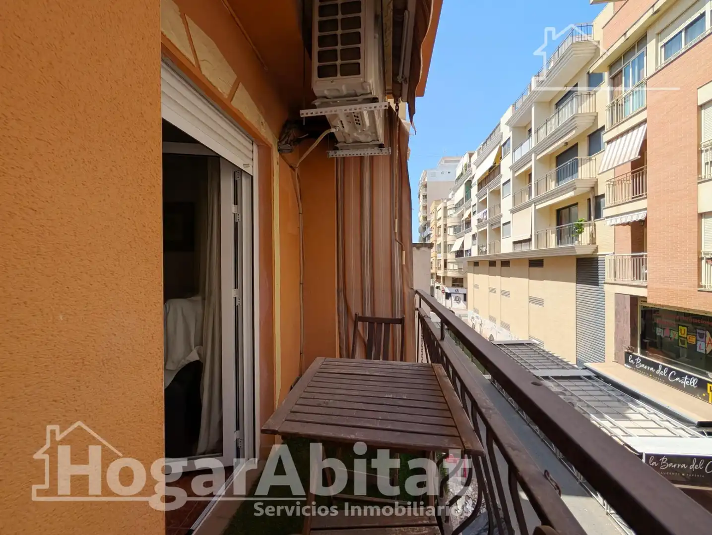 Terrasse von Wohnung zum Verkauf in Santa Pola mit Klimaanlage, Heizung und Möbliert