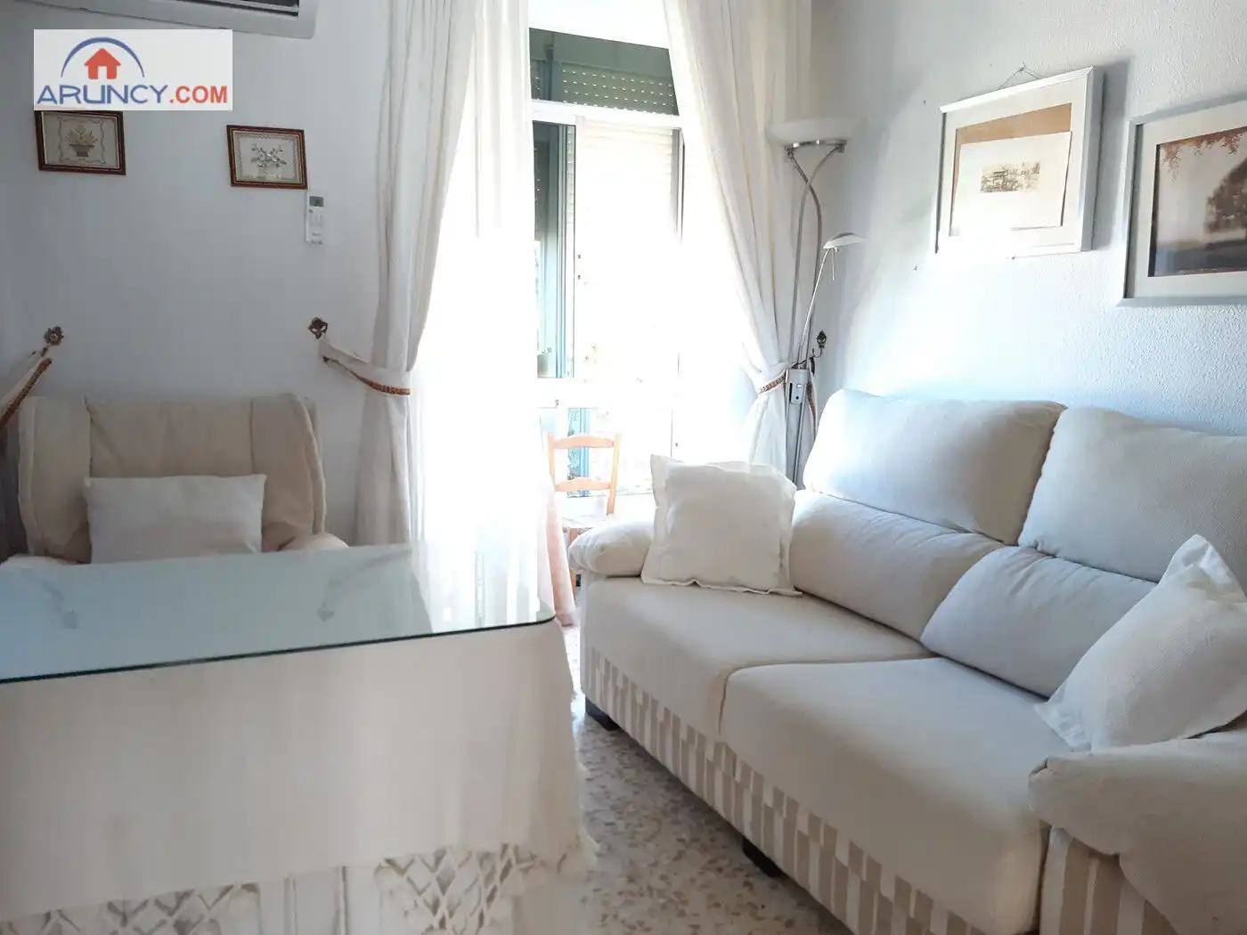 Wohnzimmer von Wohnung zum Verkauf in  Sevilla Capital mit Terrasse und Möbliert