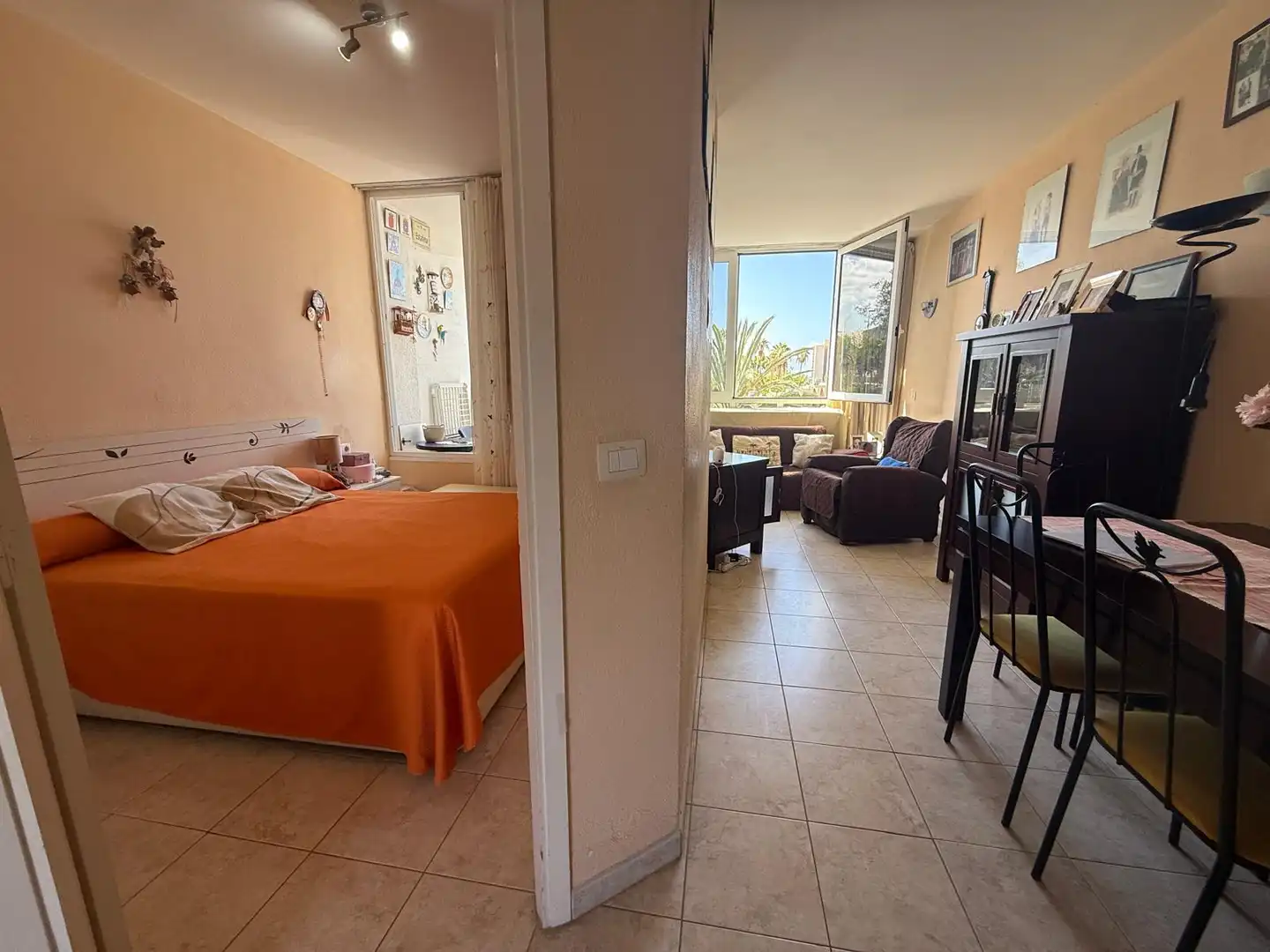 Schlafzimmer von Wohnungen zum Verkauf in Adeje mit Terrasse, Möbliert und Ofen