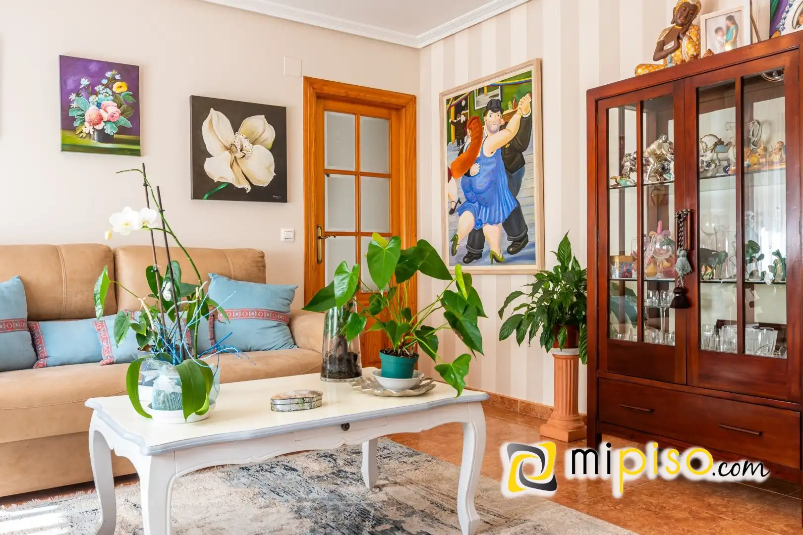 Sala de estar de Casa o chalet en venta en Laredo con Calefacción y Jardín privado