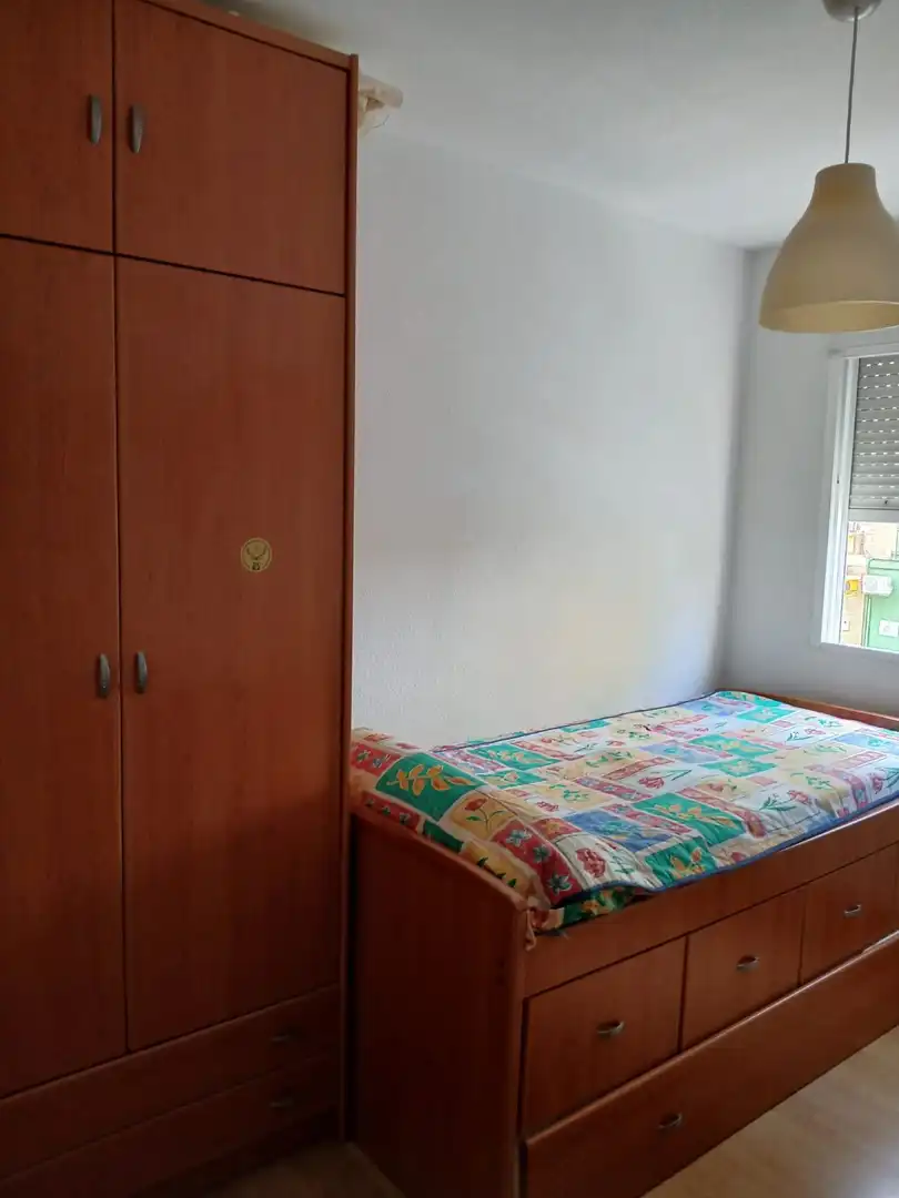 Bedroom of Flat for rent in Huelva  with Air Conditioner, Parquet flooring and Terrace