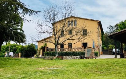 Exterior view of Country house for sale in Bescanó  with Private garden, Terrace and Furnished