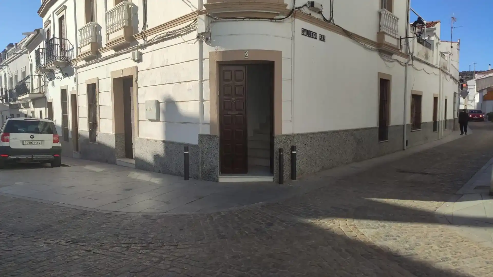 Vista exterior de Planta baja en venta en Monesterio